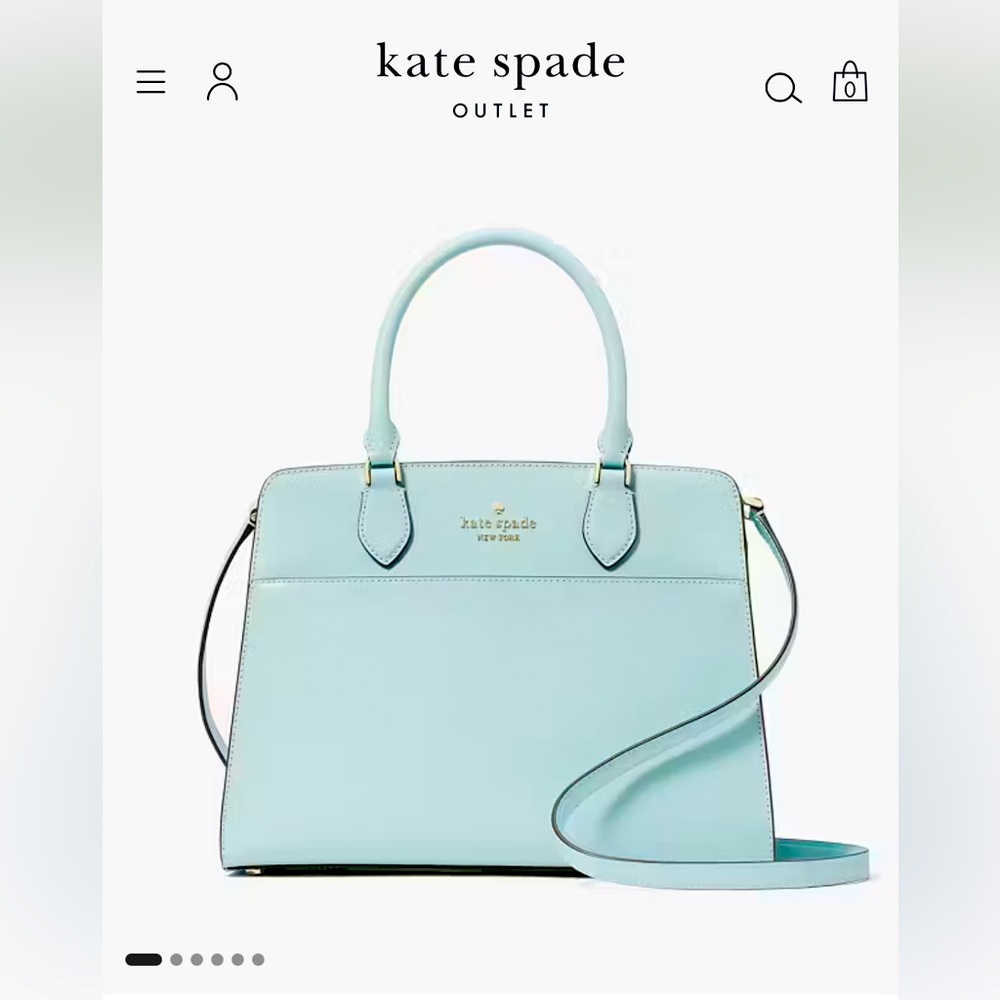 NWT Kate Spade Cameron Safiano Leather Satchel